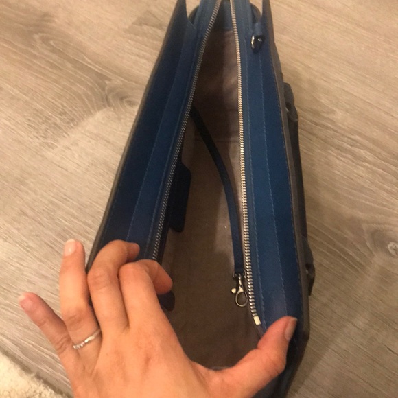 Michael Kors Satchel Shoulder Bag in Blue - Picture 2 of 6